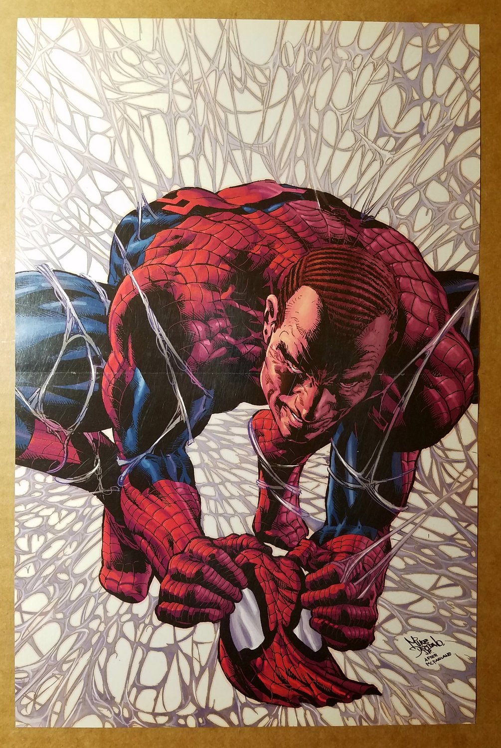 Dark Avengers Spider-Man Marvel Comics Poster by Mike Deodato