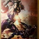 Dark Avengers Ares Vs Nick Fury Marvel Comics Poster by Mike Deodato