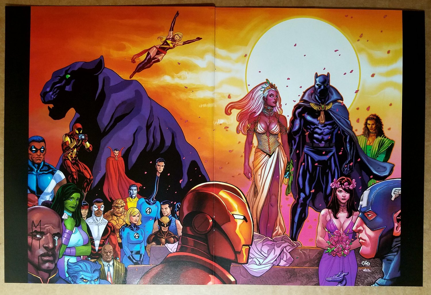 Black Panther 18 Marvel Comics Poster by Frank Cho