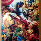 Civil War Marvel Universe Captain American Iron Man Comics Poster Michael Turner