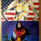 Ms Marvel Poster by David Mack New Avengers 23 Spider-Woman by Olivier Coipel