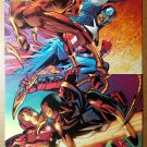 Spider-Man Iron Man Captain America Marvel Comic Poster by Ron Garney