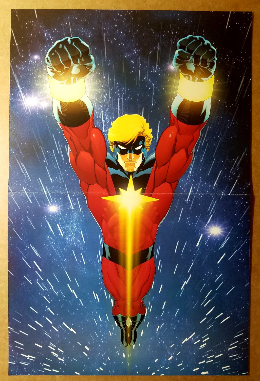 Civil War Captail Marvel The Return Marvel Comics Poster by Ed McGuinness