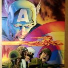 Captain America Forever Allies Marvel Comics Poster by Lee Weeks