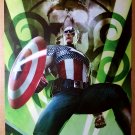 Captain America Marvel Comics Poster by Adi Granov