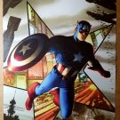 Captain America Marvel Comics Poster by Steve McNiven
