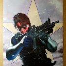 Captain America Bucky Winter Soldier Marvel Comics Poster by Steve Epting Captain America Bucky Winter Soldier Marvel Comics Poster by Steve Epting