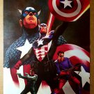 Captain America Marvel Comics Poster by Steve Epting