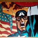 Avengers Captain America Flag Marvel Comics Poster by Tim Sale