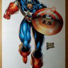 Captain America Heroes Reborn Marvel Comics Poster by Rob Liefeld