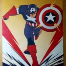 Avengers Captain America Marvel Comic Poster by John Cassaday