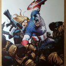 Avengers Captain America Marvel Comic Poster by Steve Epting