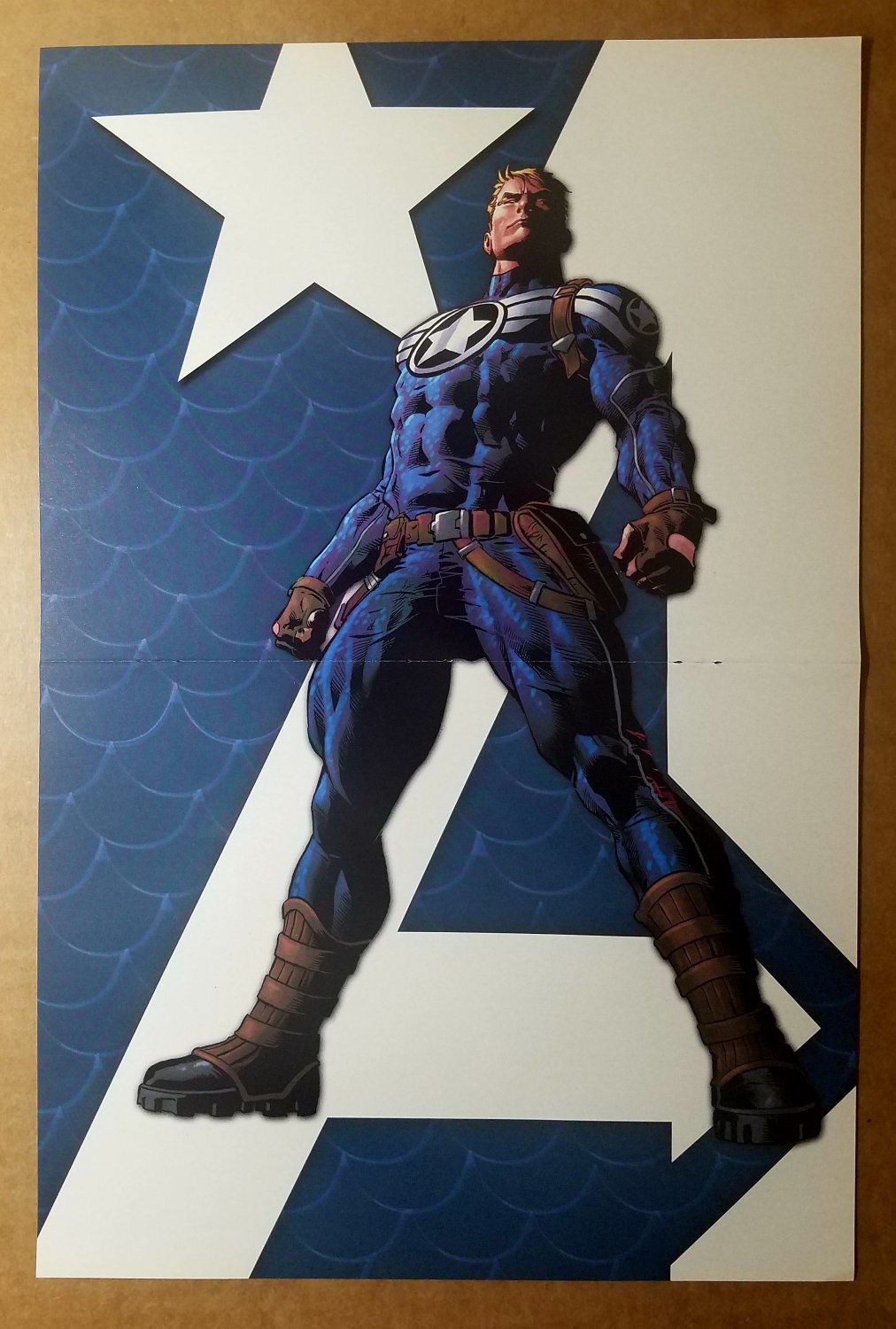 Captain America Secret Avengers Marvel Comics Poster by Mike Deodato