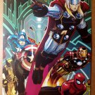 Avengers Thor Spider-Man Wolverine Marvel Comics Poster by John Romita Jr
