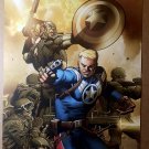 Captain America Super Soldier Steve Rogers Marvel Comics Poster by Carlos Pacheco