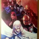 Secret Avengers Black Widow Moon Knight Nova Marvel Poster by Marko Djurdjevic