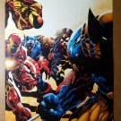 Avengers Iron Man Captain America Wolverine by Marvel Comics Poster Mike Deodato