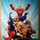 Avengers Ms Marvel Ares Black Widow Iron Man Marvel Comics Poster by Frank Cho