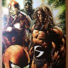 Spider-Man Iron Man The Sentry Captain America Marvel Poster by David Finch