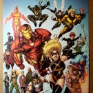 Avengers Iron Man Hercules Fist Ares Black Widow Marvel Poster by Aaron Lopresti