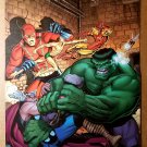 Avengers Thor Hulk Iron Man Namor Ant Man Marvel Comics Poster by Arthur Adams