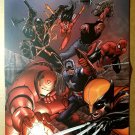 New Avengers Spiderman Iron Man Wolverine Marvel Comics Poster by Steve McNiven