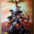 Young Avengers Captain America Vision Marvel Comics Poster by Jim Cheung Young Avengers Captain America Vision Marvel Comics Poster by Jim Cheung