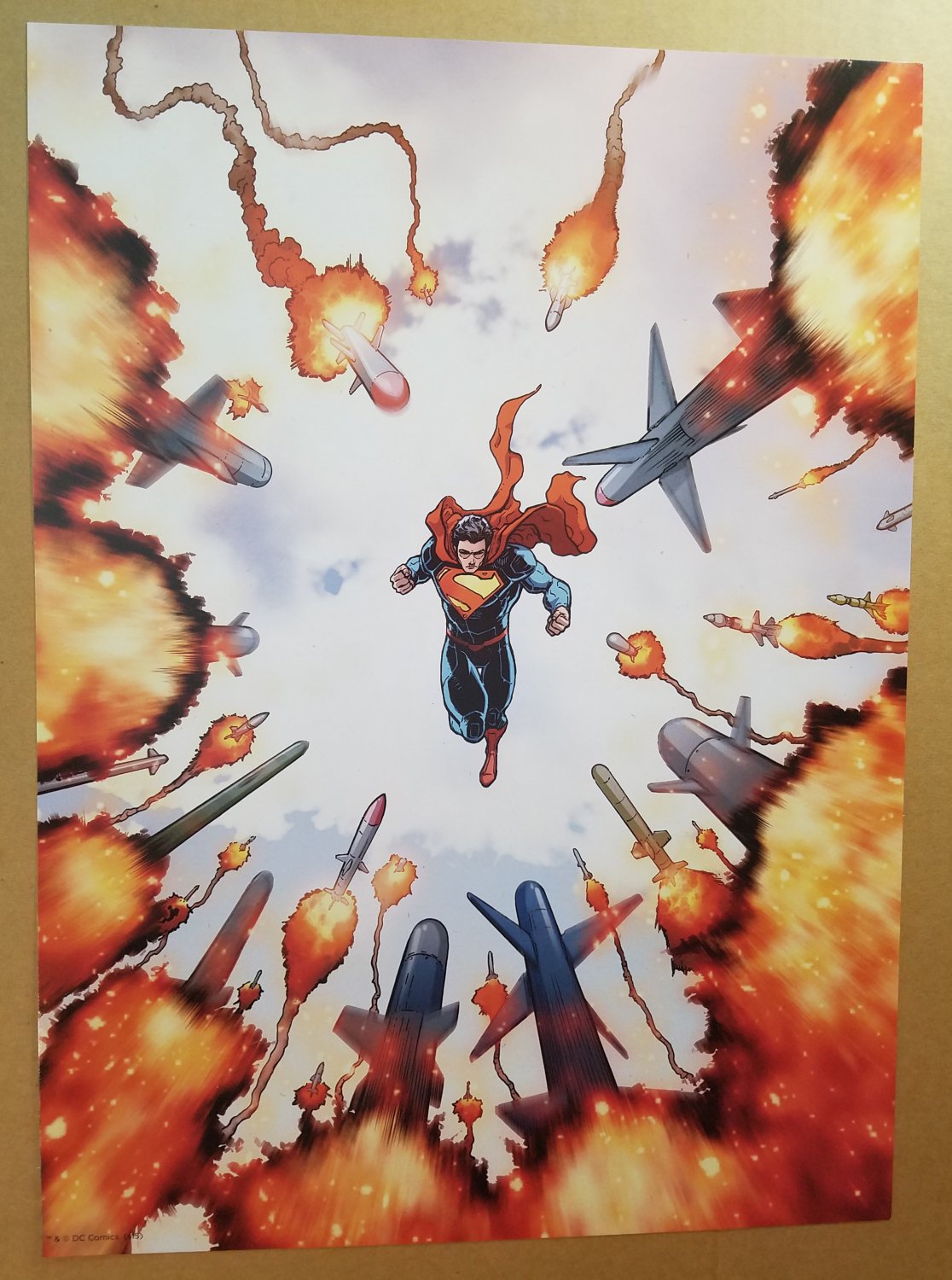 Superman Action Comics 30 DC Comics Poster by Adam Kuder Wil Quintana