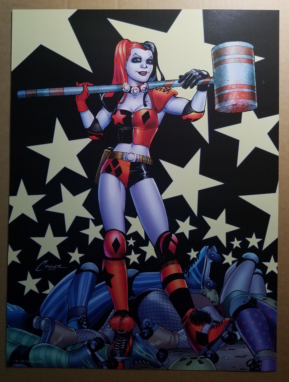 Harley Quinn 1 DC Comics Poster by Amanda Conner Paul Mounts