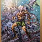 Aquaman 7 Steampunk Variant DC Comics Poster by Richard Horie