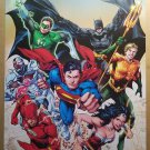 Justice League 1 Superman Wonder Woman Green Lantern Flash Batman DC Comics by Ivan Reis