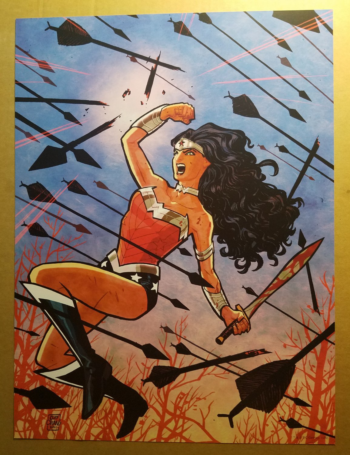 Wonder Woman 1 DC Comics Poster by Cliff Chiang
