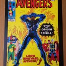 Avengers 87 Origin of Black Panther Marvel Comics Poster by John Buscema