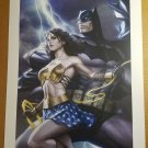 Batman Wonder Woman Art Print DC Comic Poster by Stanley Artgerm Lau Batman Wonder Woman Art Print DC Comic Poster by Stanley Artgerm Lau