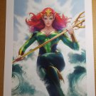 Mera Art Print DC Comic Poster by Stanley Artgerm Lau