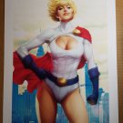 Power girl Art Print DC Comic Poster by Stanley Artgerm Lau