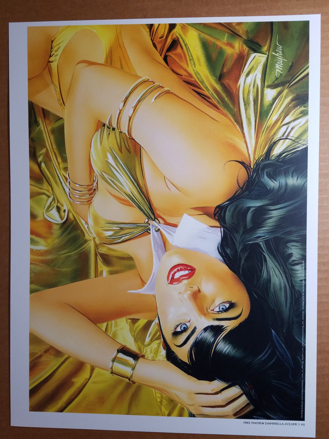 Vampirella Vol 5 #1 Art Print Comic Poster by Mike Mayhew