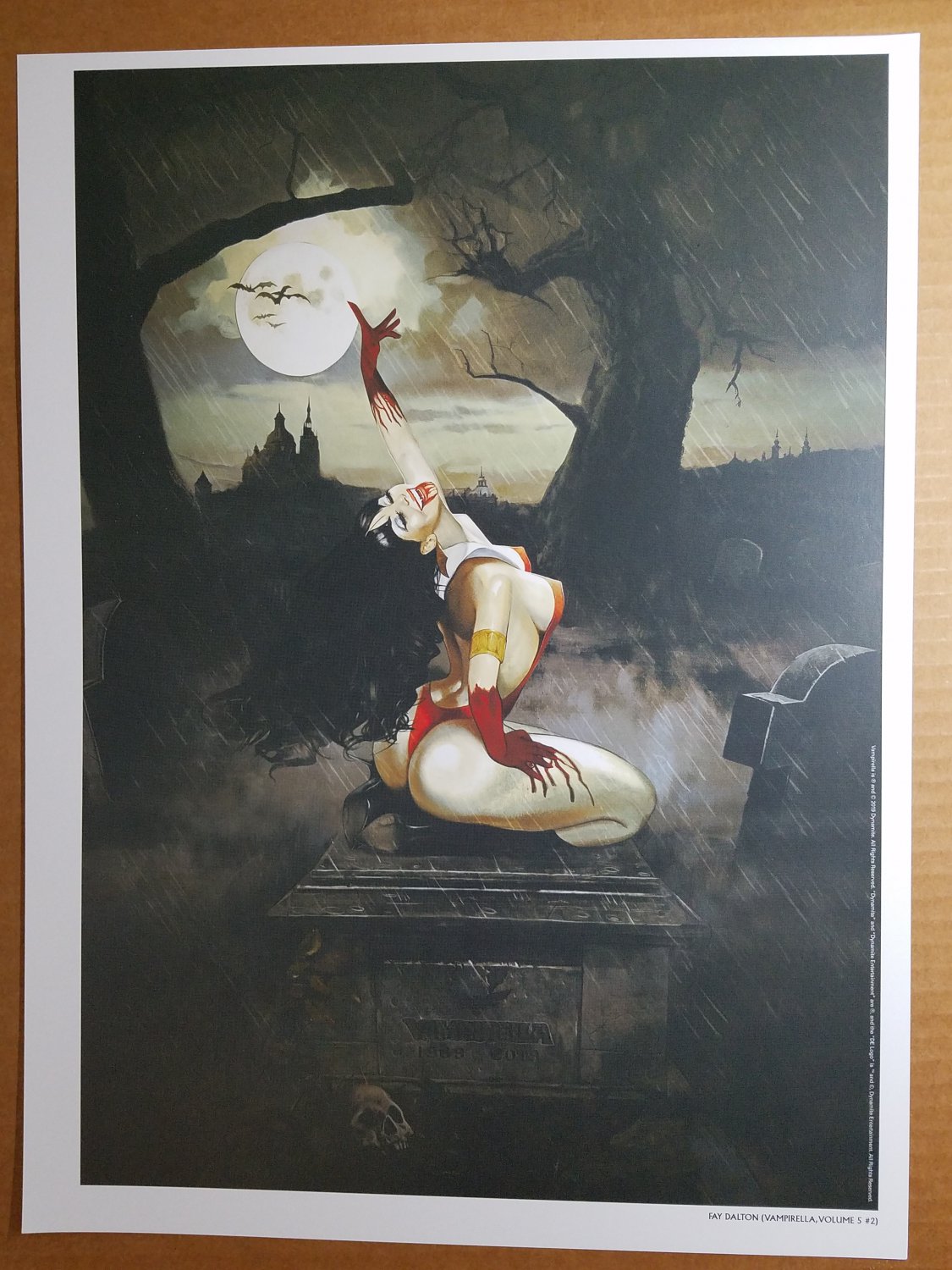 Vampirella Vol 5 #2 Art Print Comic Poster by Fay Dalton