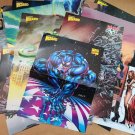 Mixed lot of 25 different comic posters Marvel Image Dark Horse Wizard Chaos Mixed lot of 25 different comic posters Marvel Image Dark Horse Wizard Chaos
