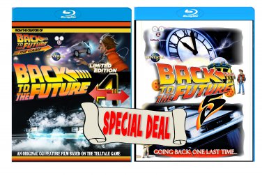 Back To The Future Part 4 & 5  CGI Feature Films  Christopher Lloyd, Michael J Fox