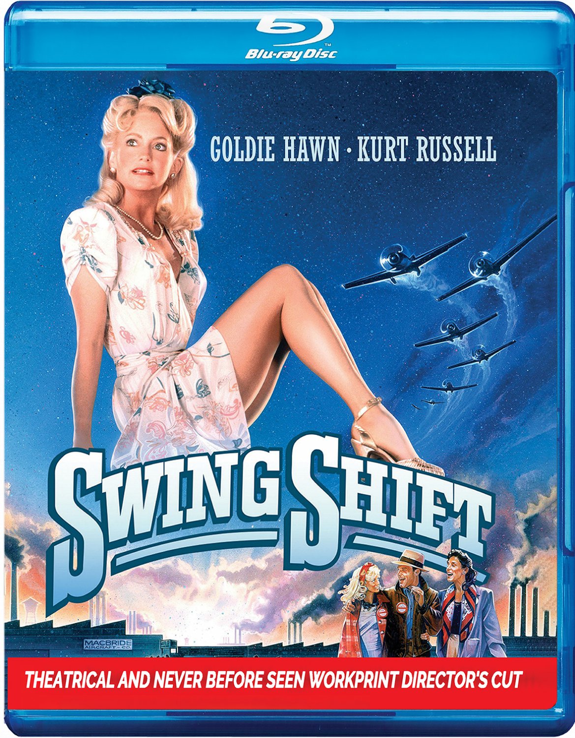 Swing Shift [Blu-ray] Goldie Hawn Kurt Russell