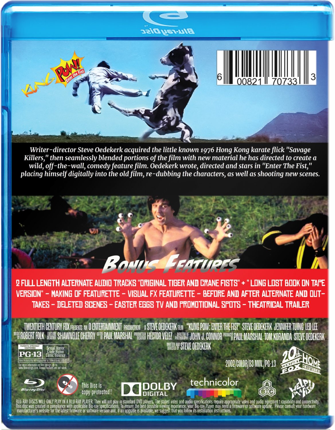 Kung Pow ! Enter The Fist [Bluray]