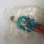 GI Joe Capcom Street Fighter II 2 M. Bison Aqua Blue Vintage Loose Hasbro 1993