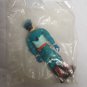 GI Joe Capcom Street Fighter II 2 M. Bison Aqua Blue Vintage Loose Hasbro 1993