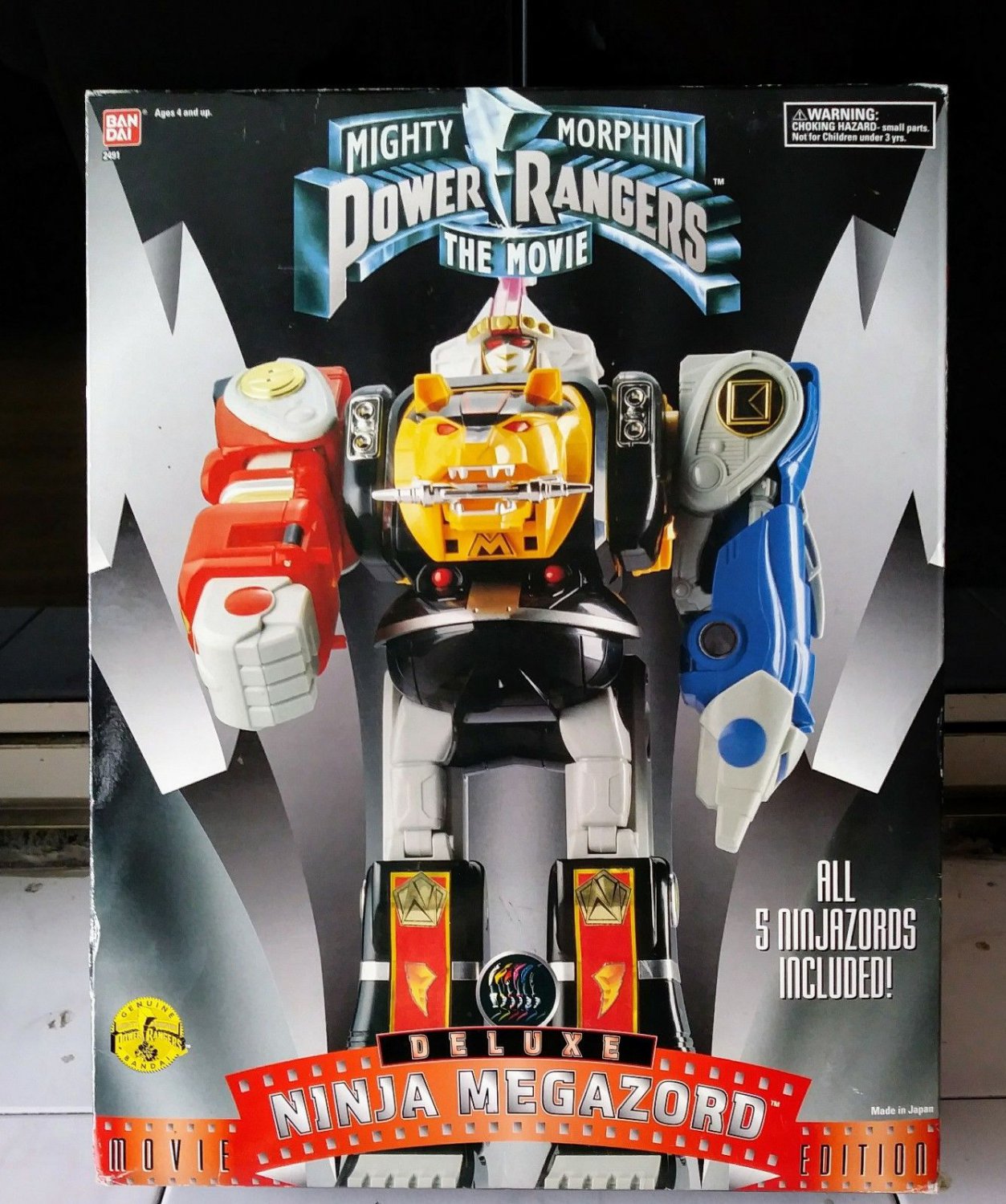 mighty morphin power rangers ninja megazord
