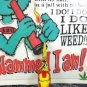 IronMan incense holder, weed,tobacco roach clip hand made