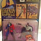 Hasbro 1995 Legends of Batman Pirate Batman and Pirate Two Face 2 Pack