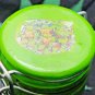 Glass stash jar airtight TMNT