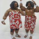 WWE Wild Samoans Classic Superstars Loose Lot of 2 Action Figure Jakks Afa Sika