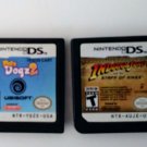 Petz Dogz 2 and Indiana Jones Staff of Kings Nintendo d's lot of 2